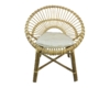 RATTAN CHAIR ROUNDED SHAPE